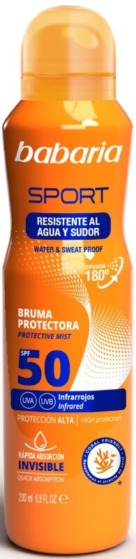 Babaria Leche Solar Bruma Sport F50 200 ml
