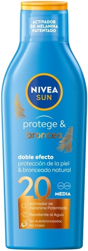 Nivea Leche Solar Protege & Broncea F20 200 ml