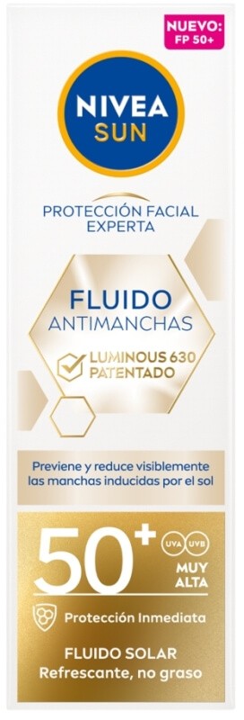 Nivea Loción Solar Facial Antimancha Luminous 630 40 ml