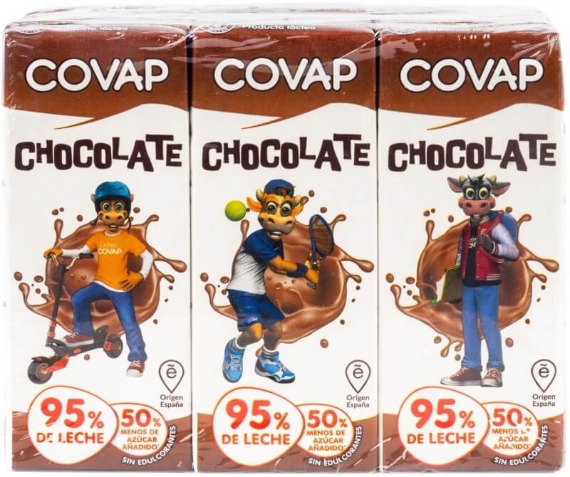 Covap Batido De Cacao Pack 6 x 200 ml