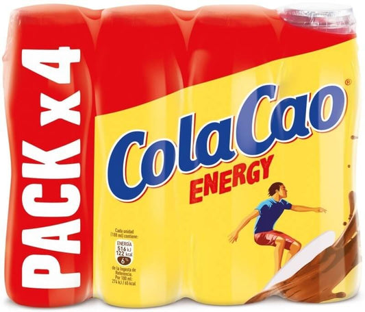 ColaCao Batido De Cacao Energy 4 Unidades X 188 ml