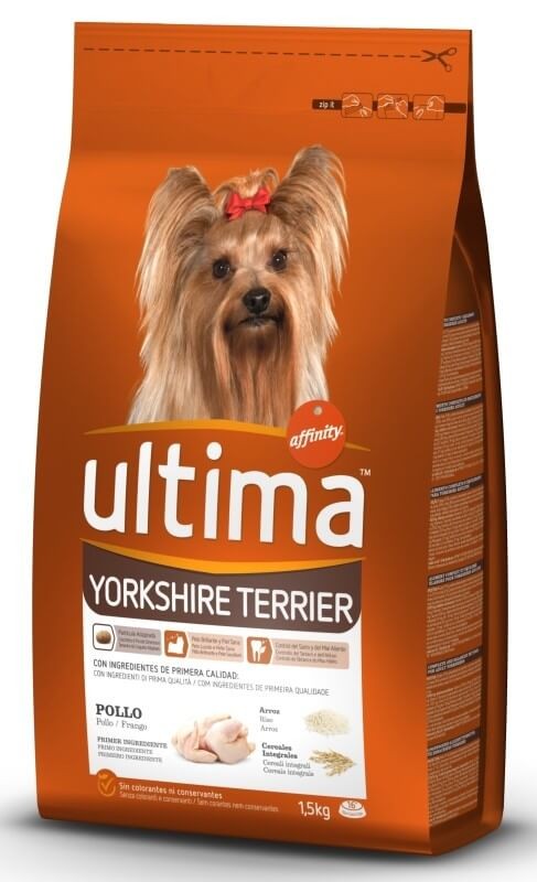 Ultima Pienso Yorkshire Terrier Pollo 1,5 Kg