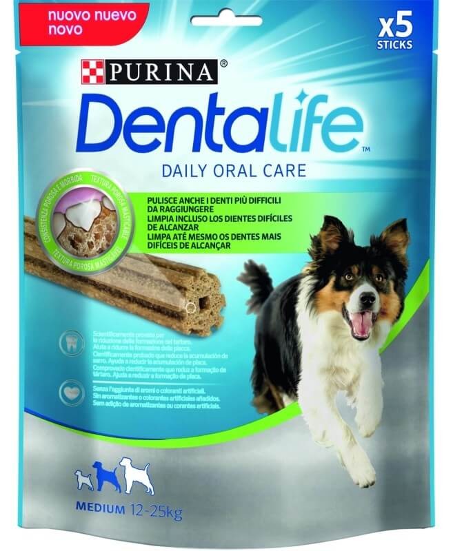 Purina Dentalife Medium 115 g - Cuidado Oral Diario para Perros de 12 a 25 kg
