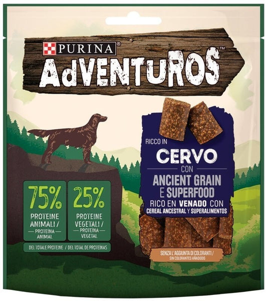 Adventuros Snacks Perro Venado 120 gr