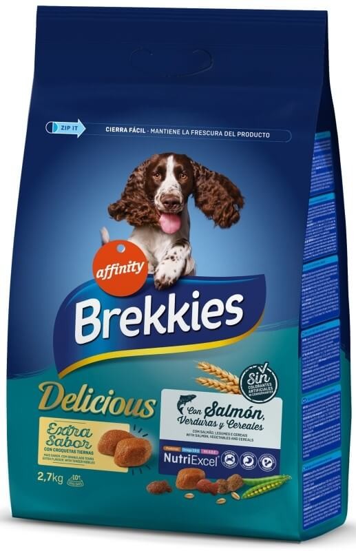 Brekkies Excel Alimento Seco Perro Salmón 2,7 Kilos