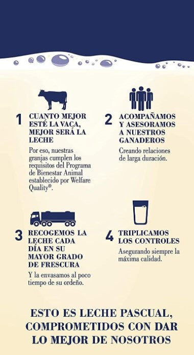 Pascual 0% M.G. Leche Desnatada 1L