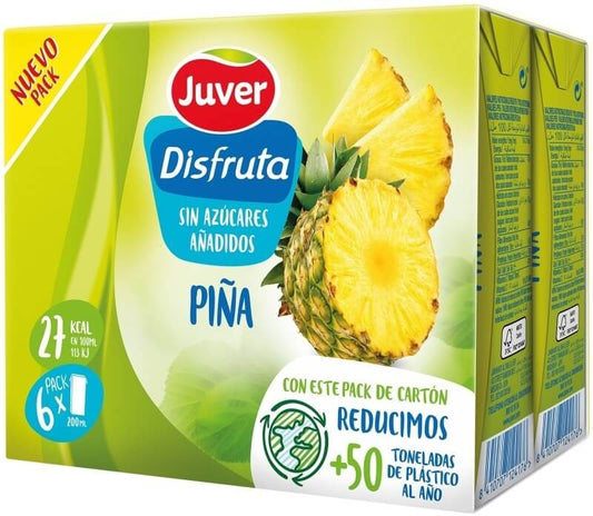 Juver Zumo Piña Pack 30 x 200 ml