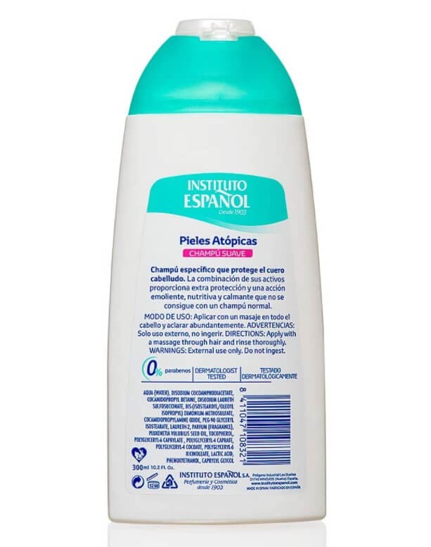 Instituto Español Pieles Atópicas Champú Suave 300 ml