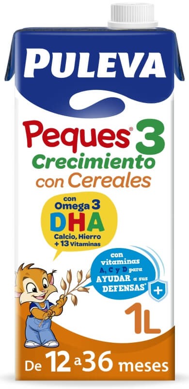 Puleva Leche Peques 3 Con Cereal 1 l Pack 6 und