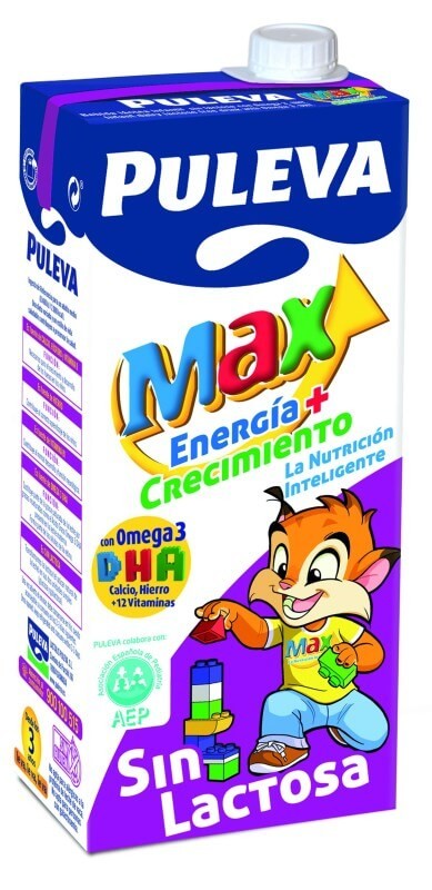 Puleva Preparado Lacteo Infantil Sin Lactosa Dede 3 Años 1 l Pack 6 und