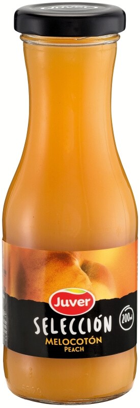 Juver Néctar De Melocotón Botellín De 200 ml Pack 24 und