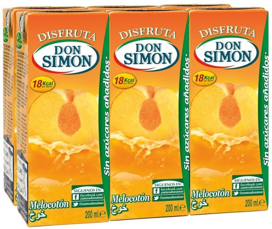 Don Simón Zumo De Melocotón Pack de 30 X 200 ml