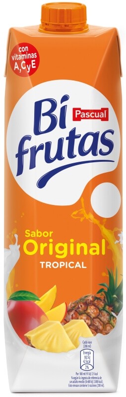 Pascual Bifrutas Tropical Pack de 8 x 1 l
