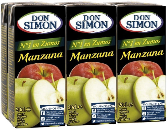 Don Simón Zumo De Manzana Brik Pack de 30 X 200 ml