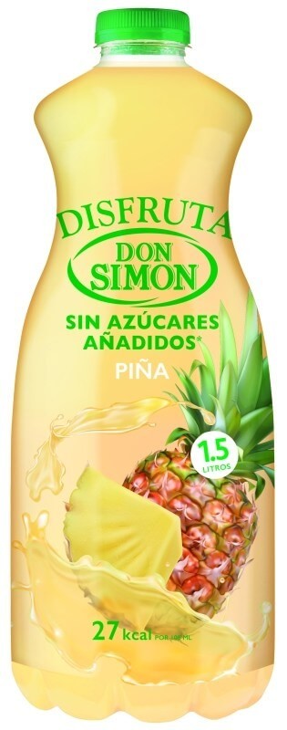 Don Simón Zumo Disfruta Piña Botella Pack de 6 x 1,5 l