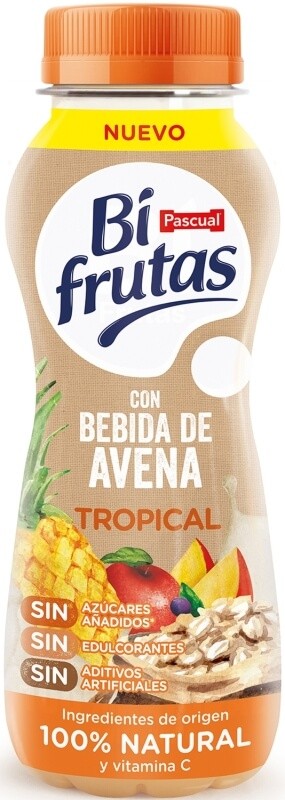 Pascual Bifrutas Tropical con Avena Pack 12 x 240 ml
