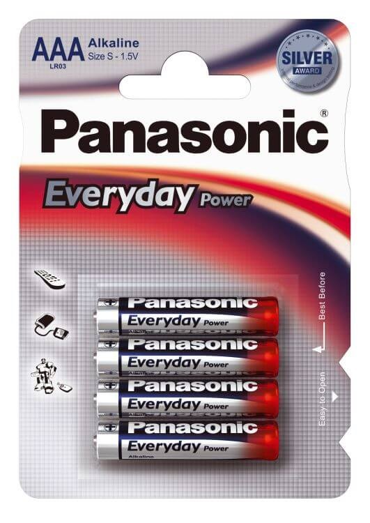 Panasonic Pila Alcalina LR3 Ever Power Blister 4 Unidades