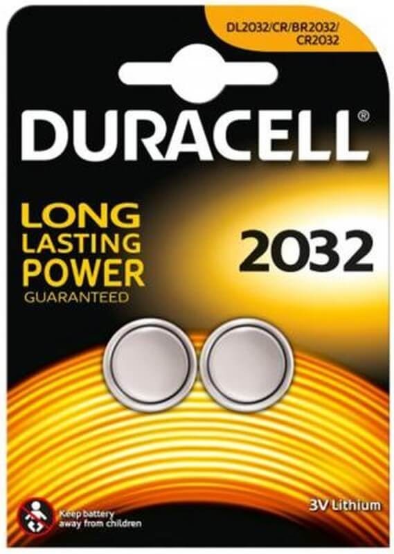 Duracell Pila Boton 2032 2 Unidades