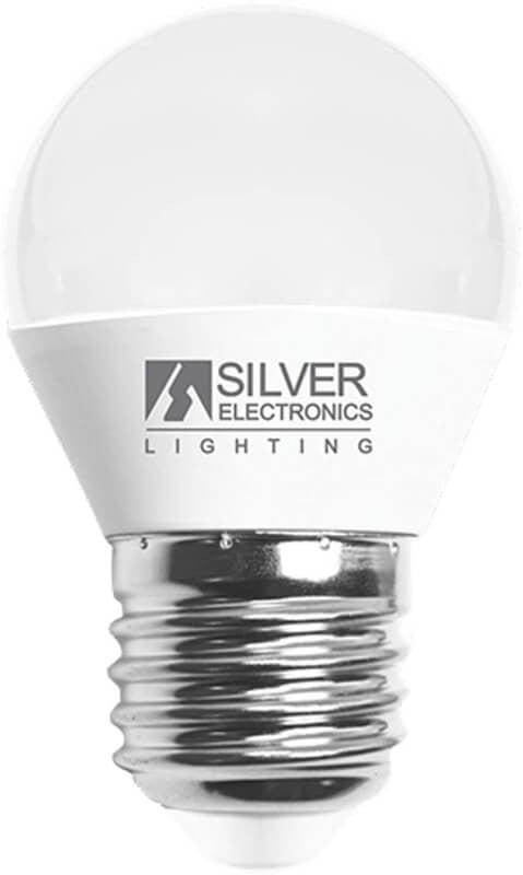 Silver ESFE LED 7W E27 CAL 960727