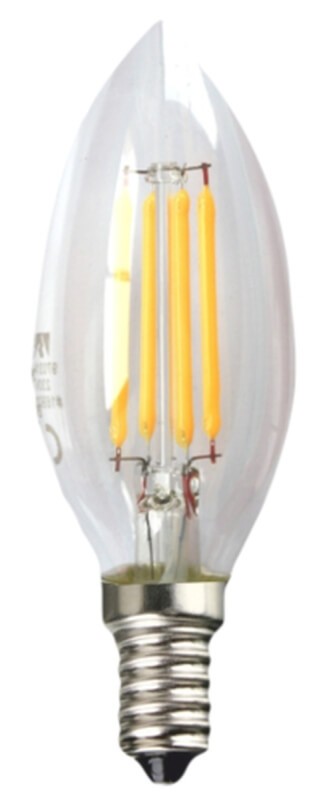 Silver VELA FIL LED 4W E14 1970314