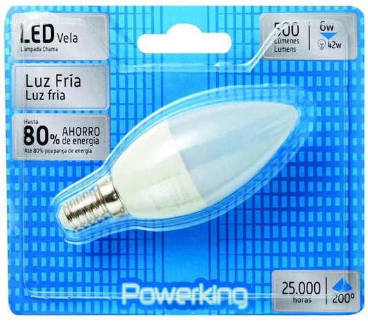 Powerking VELA LED 6W E14 Fria