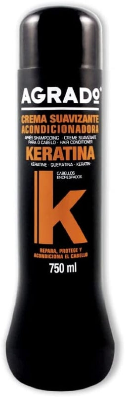 Agrado Crema Suavizante Acondicionadora Keratina 750 ml