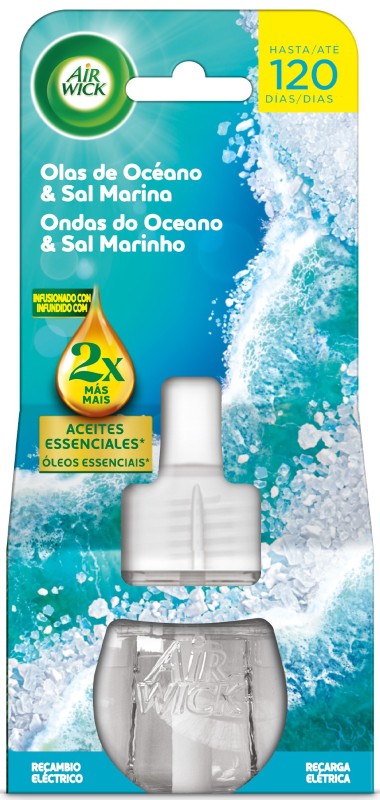 Air Wick Recambio Eléctrico Olas de Océano y Sal Marina