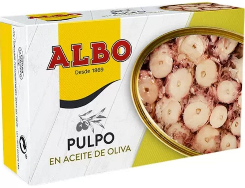 Albo Pulpo en Aceite de Oliva Ol-116
