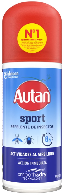 Autan Sport Repelente de Insectos 100 ml
