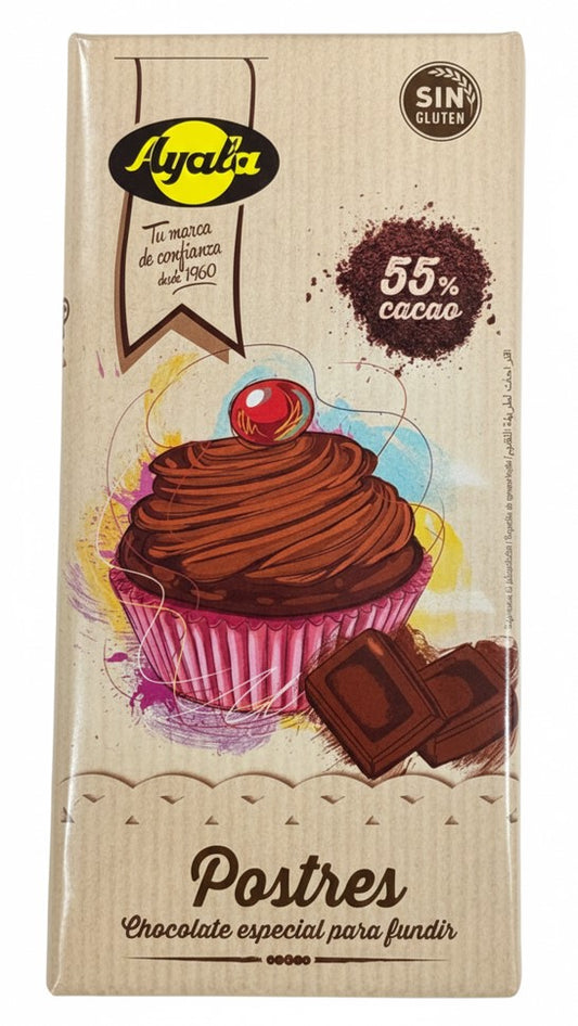 Ayala Chocolate Postres Especial para Fundir 200G
