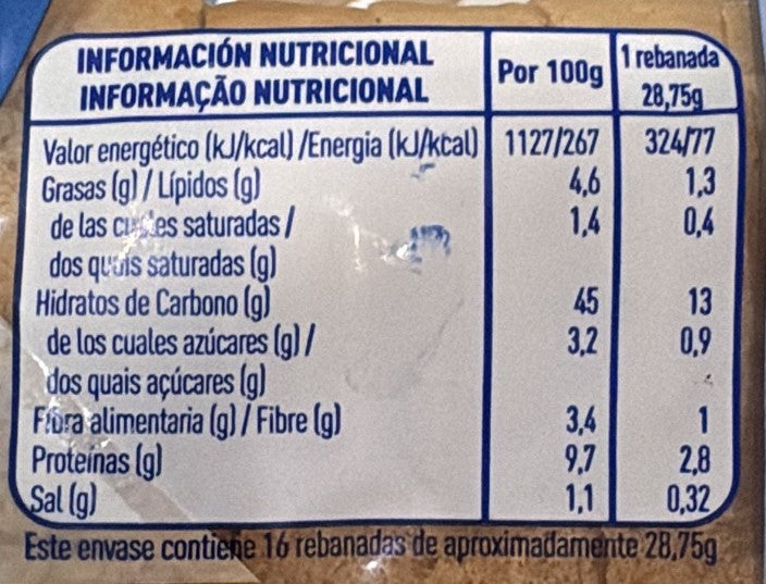 Ayala Pan de Molde Tradicional 460G