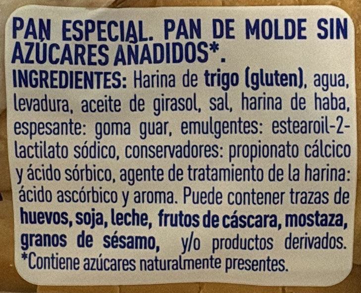 Ayala Pan de Molde Tradicional 460G