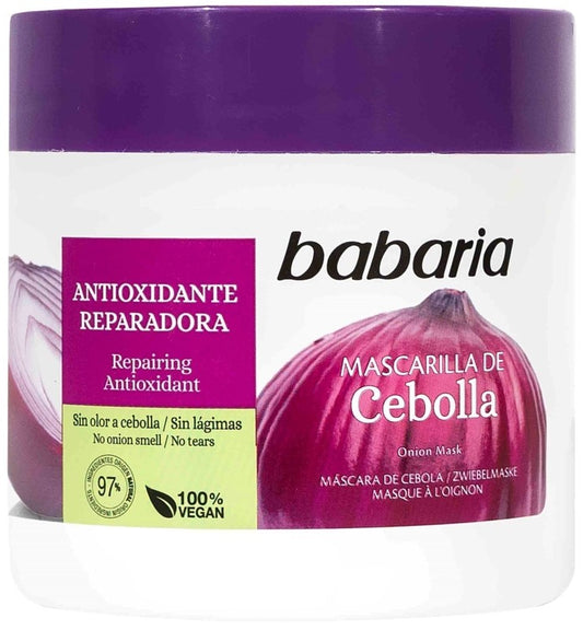 Babaria Mascarilla de Cebolla Antioxidante y Reparadora 400 ml