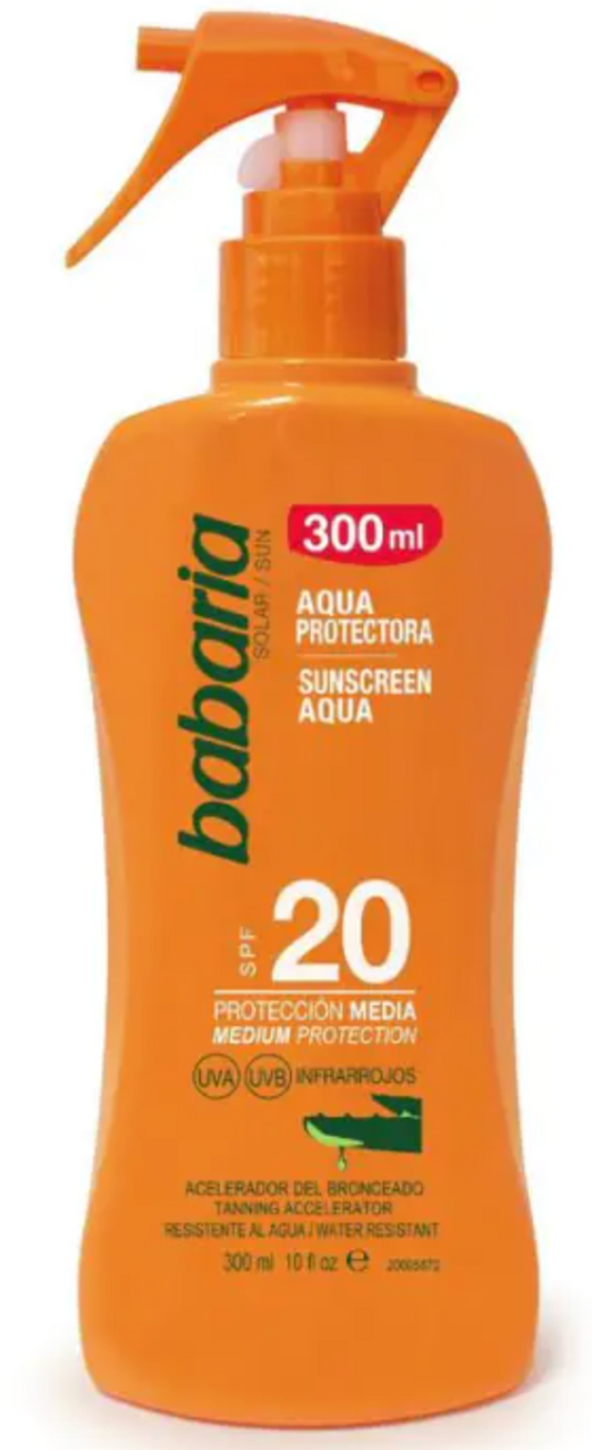 Babaria Solar Aqua Protectora SPF 20 300 ml