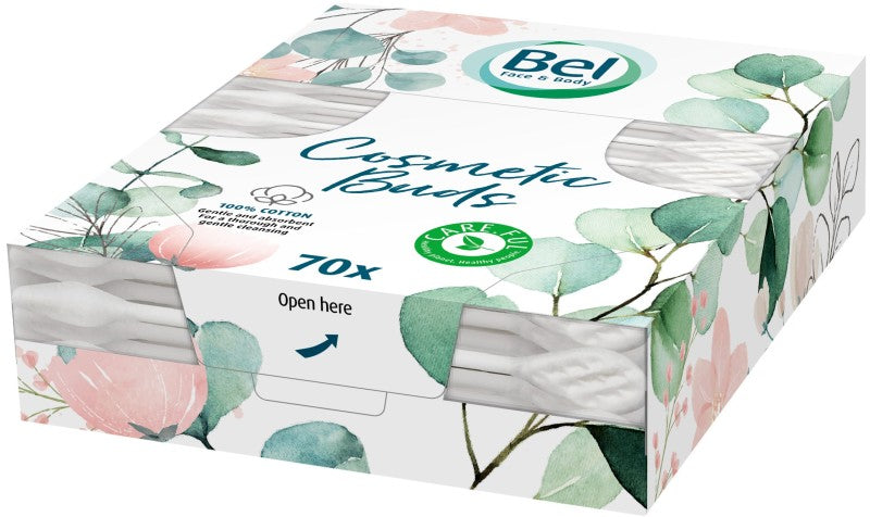 Bel Premium Bastoncillos de Algodón 70U