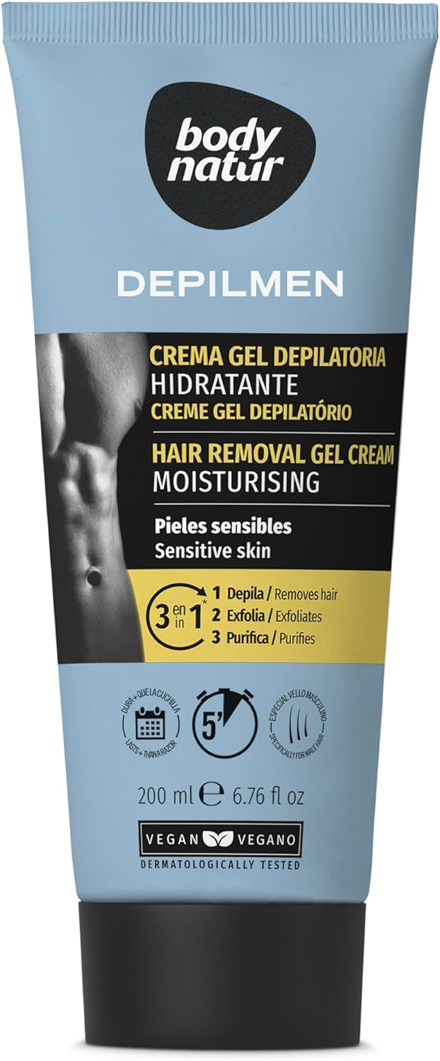 Body Natur Depilmen Crema Gel Depilatoria Pieles Sensibles 200 ml