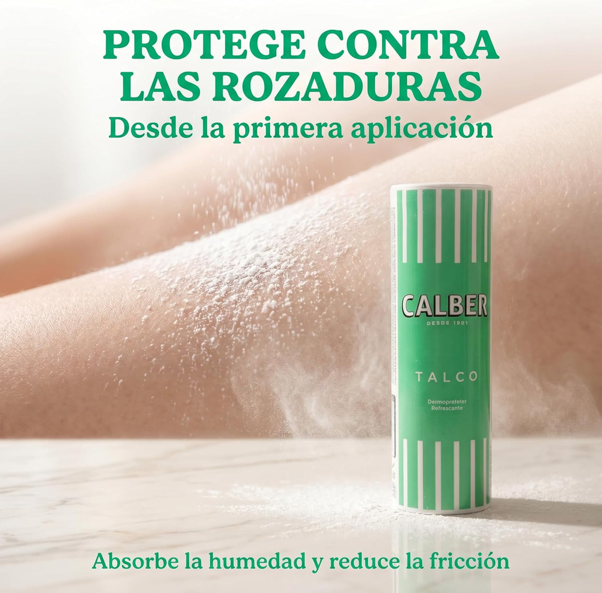Calber Polvo Talco Corporal Dermoprotector 500G