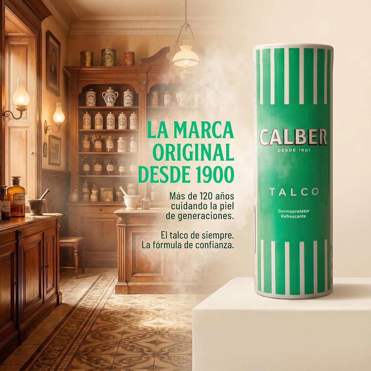Calber Polvo Talco Corporal Dermoprotector 500G