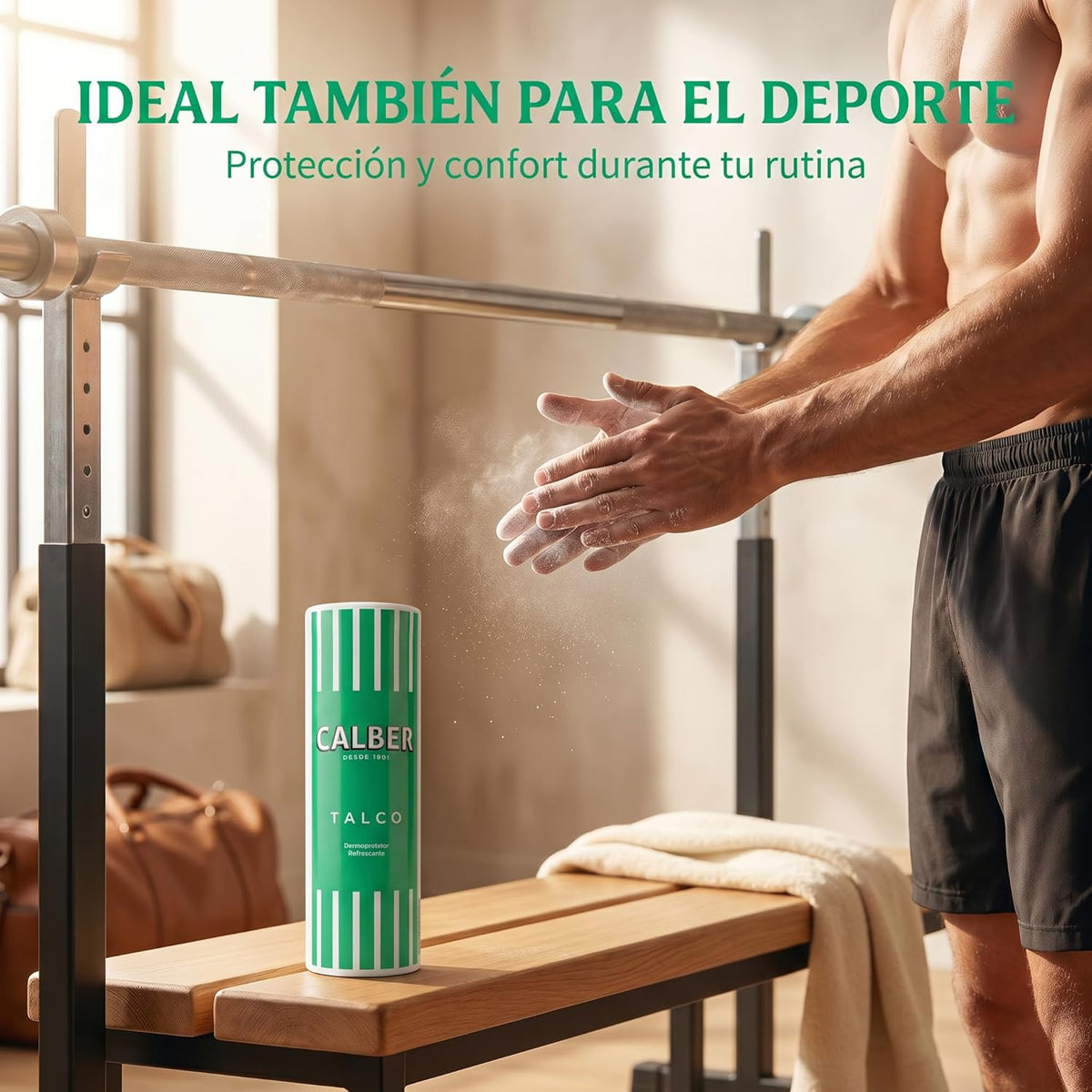 Calber Polvo Talco Corporal Dermoprotector 500G