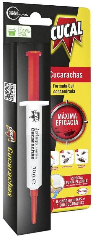 Cucal Jeringa Insecticida Cucarachas 10G