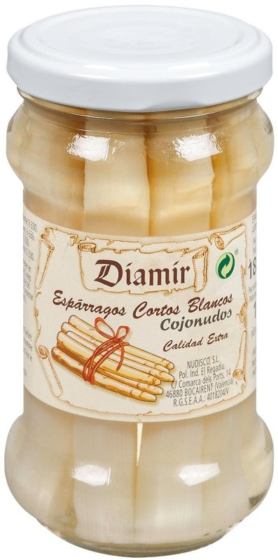 Diamir Espárragos Cortos Blancos "Cojonudos" 205g