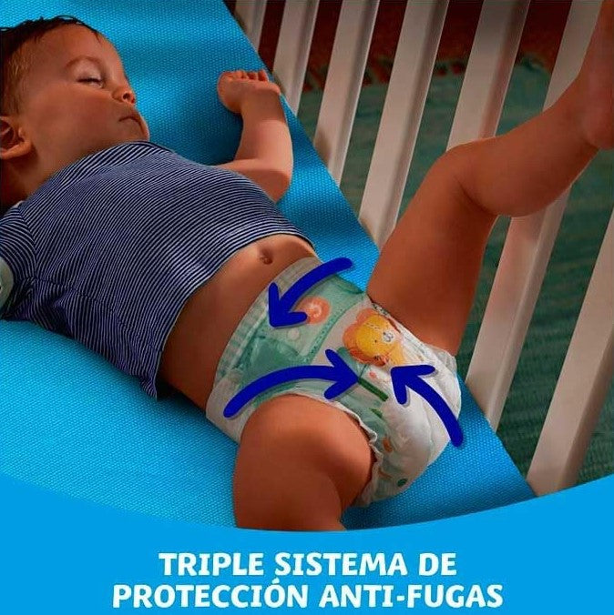 Dodot Pañales Bebé Seco Talla 4+ 11-15 kg Mega Pack Extra 124U