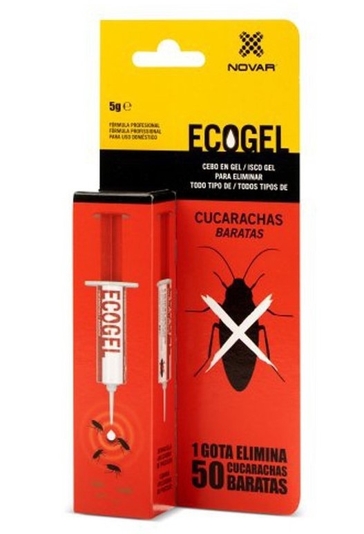 Ecogel Jeringa Insecticida Cucarachas 5G