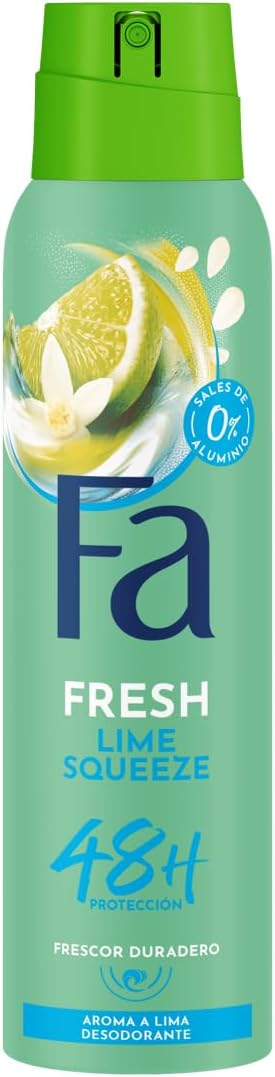 Fa Fresh Lime Squeeze Desodorante en Spray 150 ml