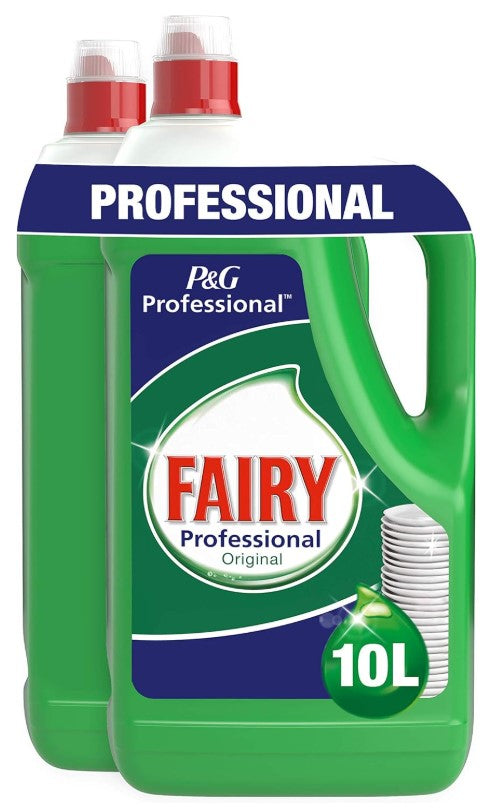 Fairy Professional Original Lavavajillas Líquido Pack 2x5L (10L)