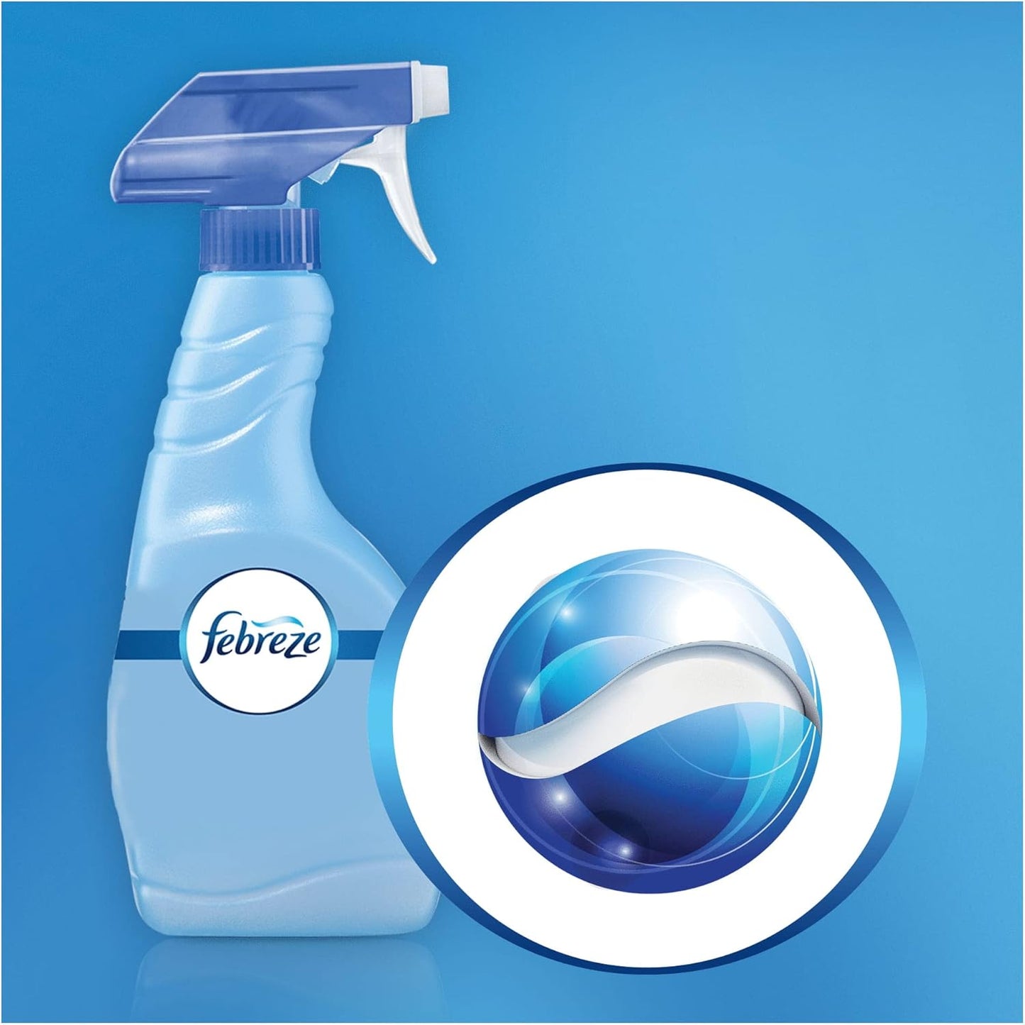 Febreze Clásico Spray Eliminador de Olores 8 x 500 ml
