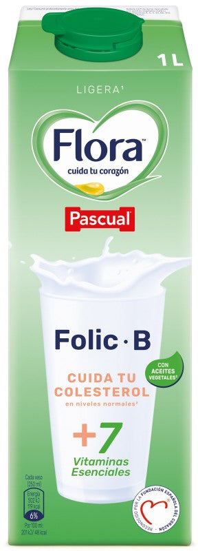 Flora Folic B Bebida Láctea 1L