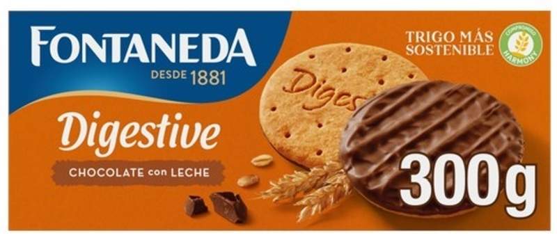 Fontaneda Galleta Digestive Chocolate con Leche 300G