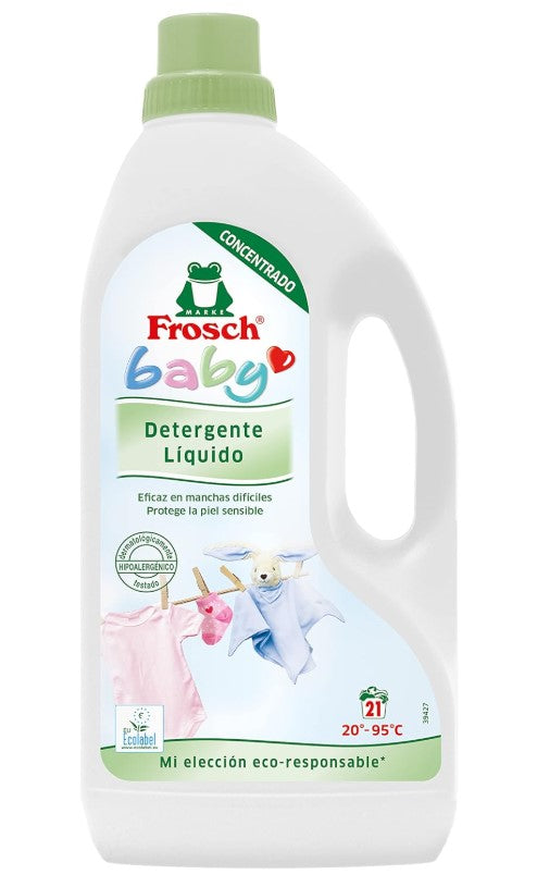 Frosch Baby Detergente Líquido Pack de 5 x 1,5L