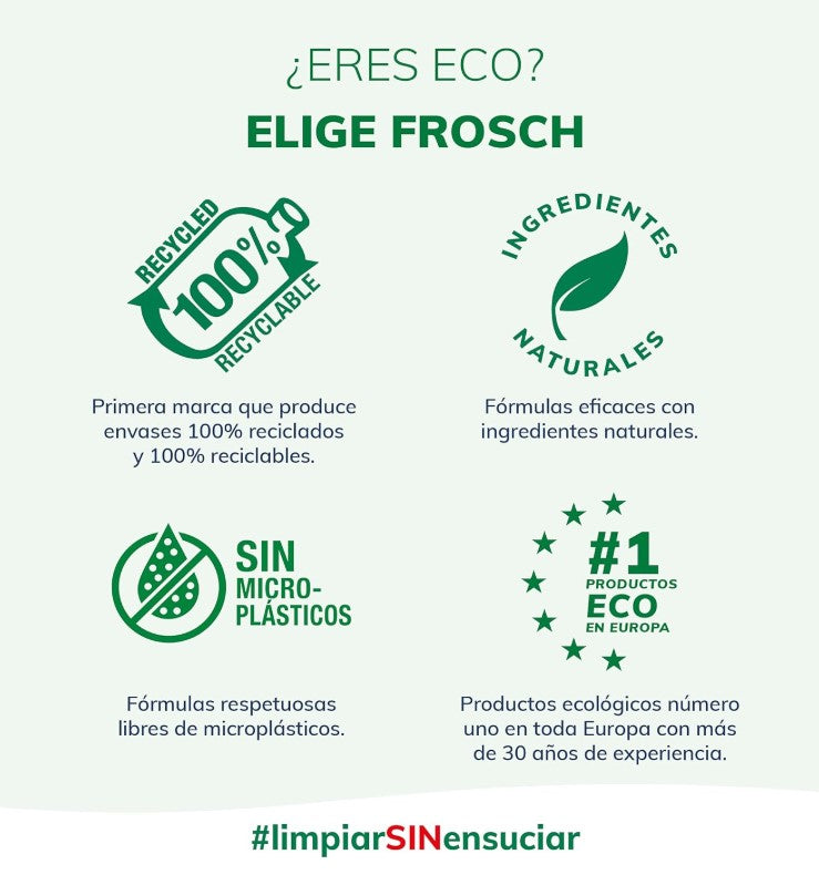 Frosch Baby Detergente Líquido Pack de 5 x 1,5L